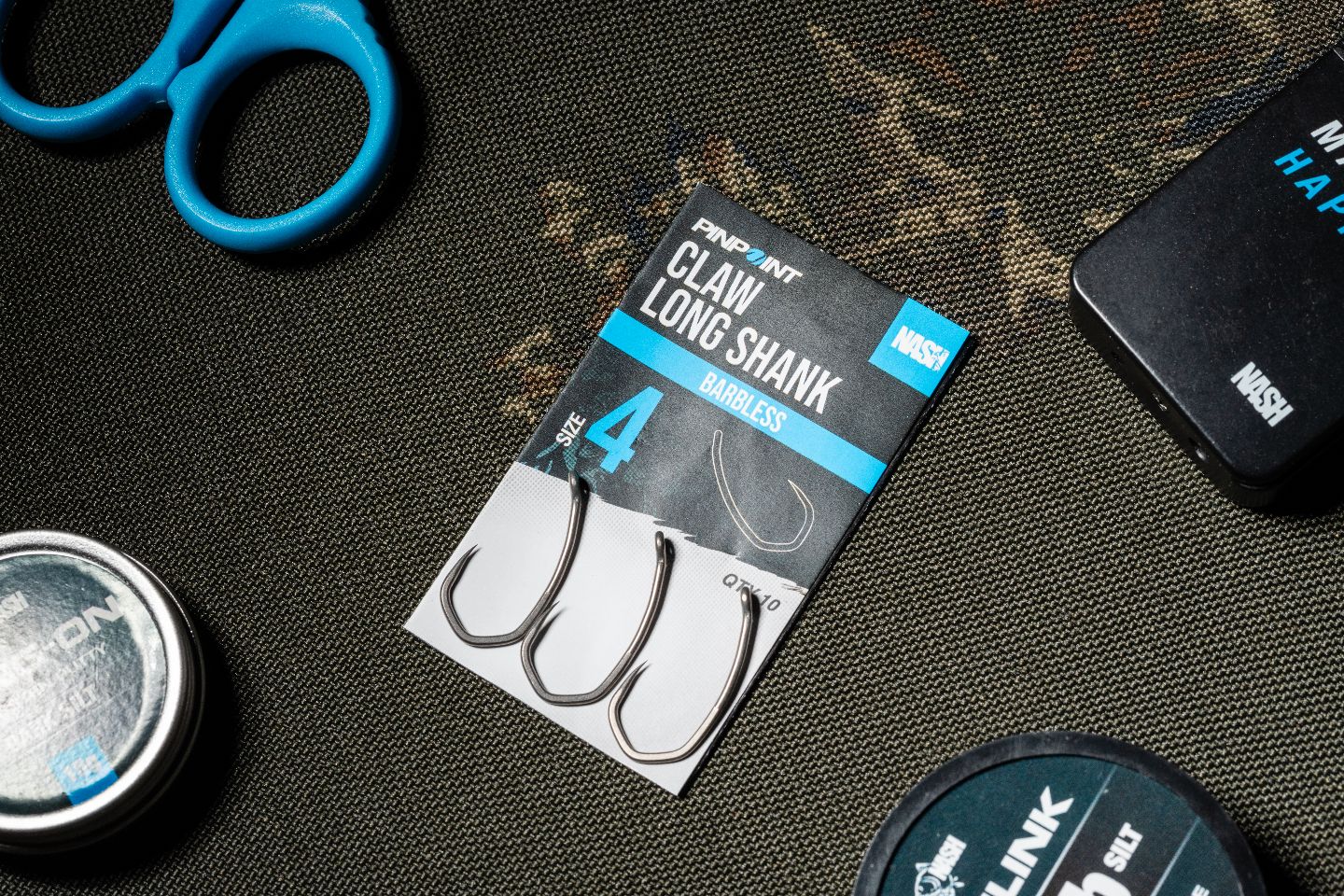 Nash Háček Claw Micro Barb 10 ks - Rybářské potřeby