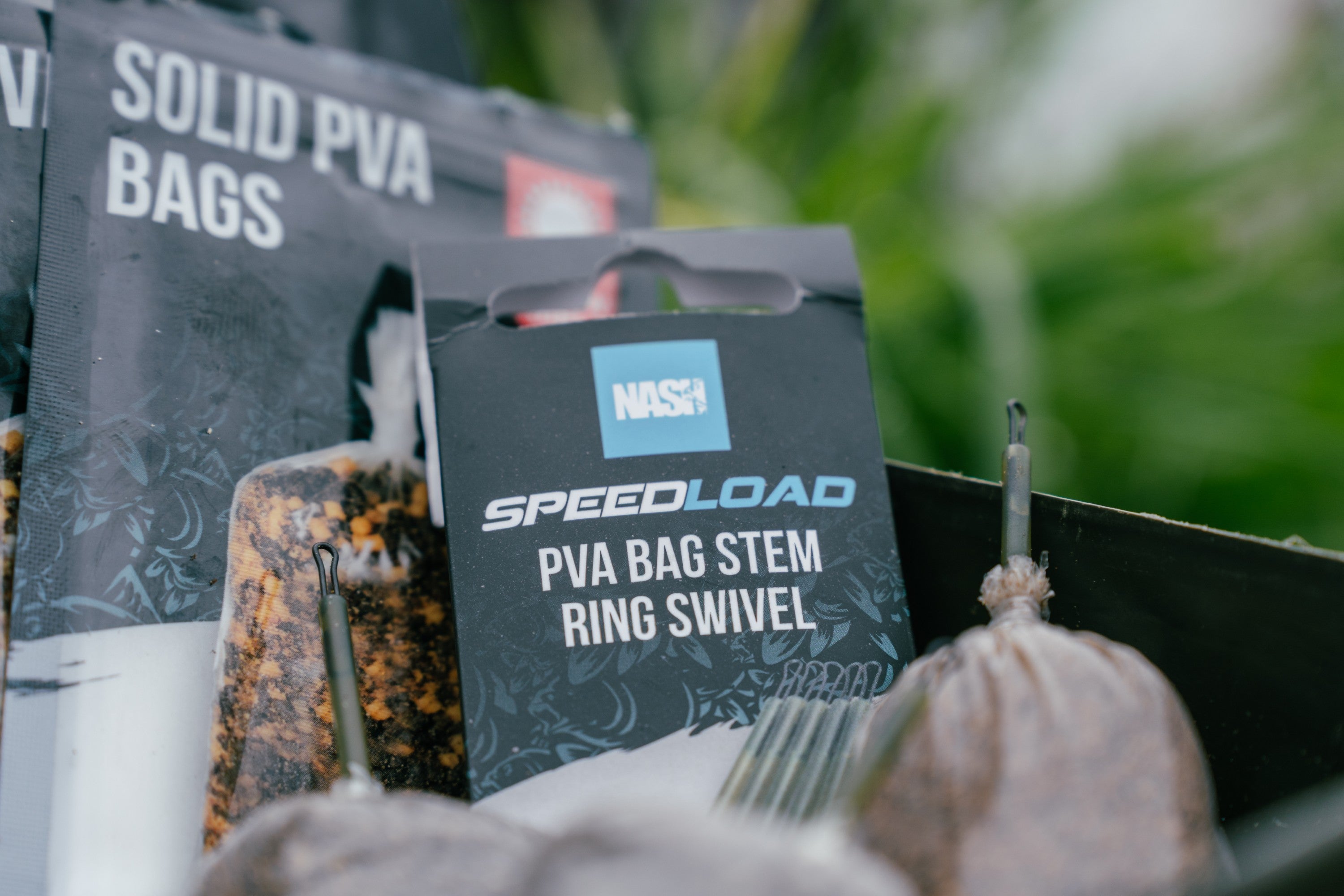 Speedload PVA Bag Stem Ring Swivel – Nash Tackle