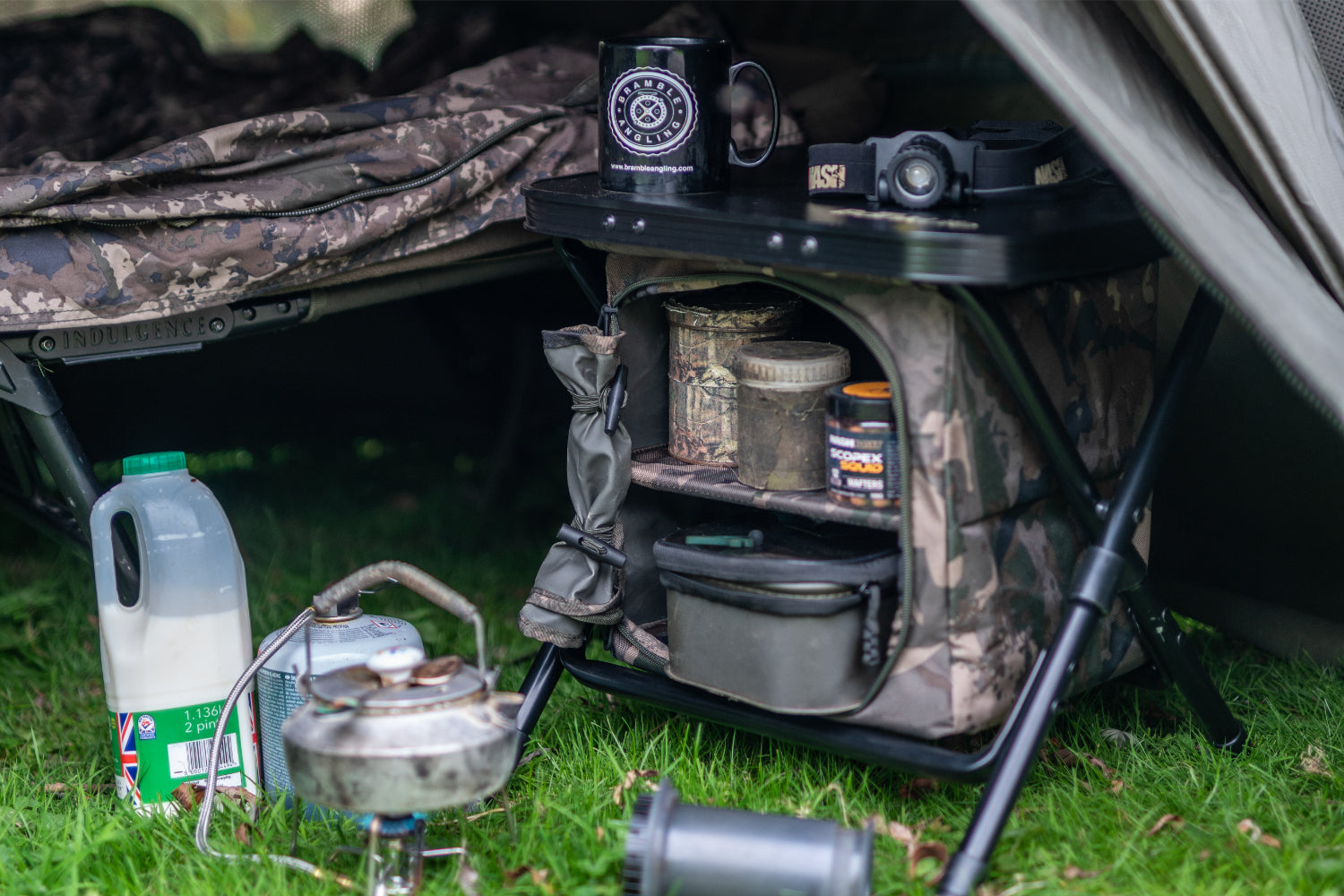 Bank Life Bedside Station Camo – Nash Tackle