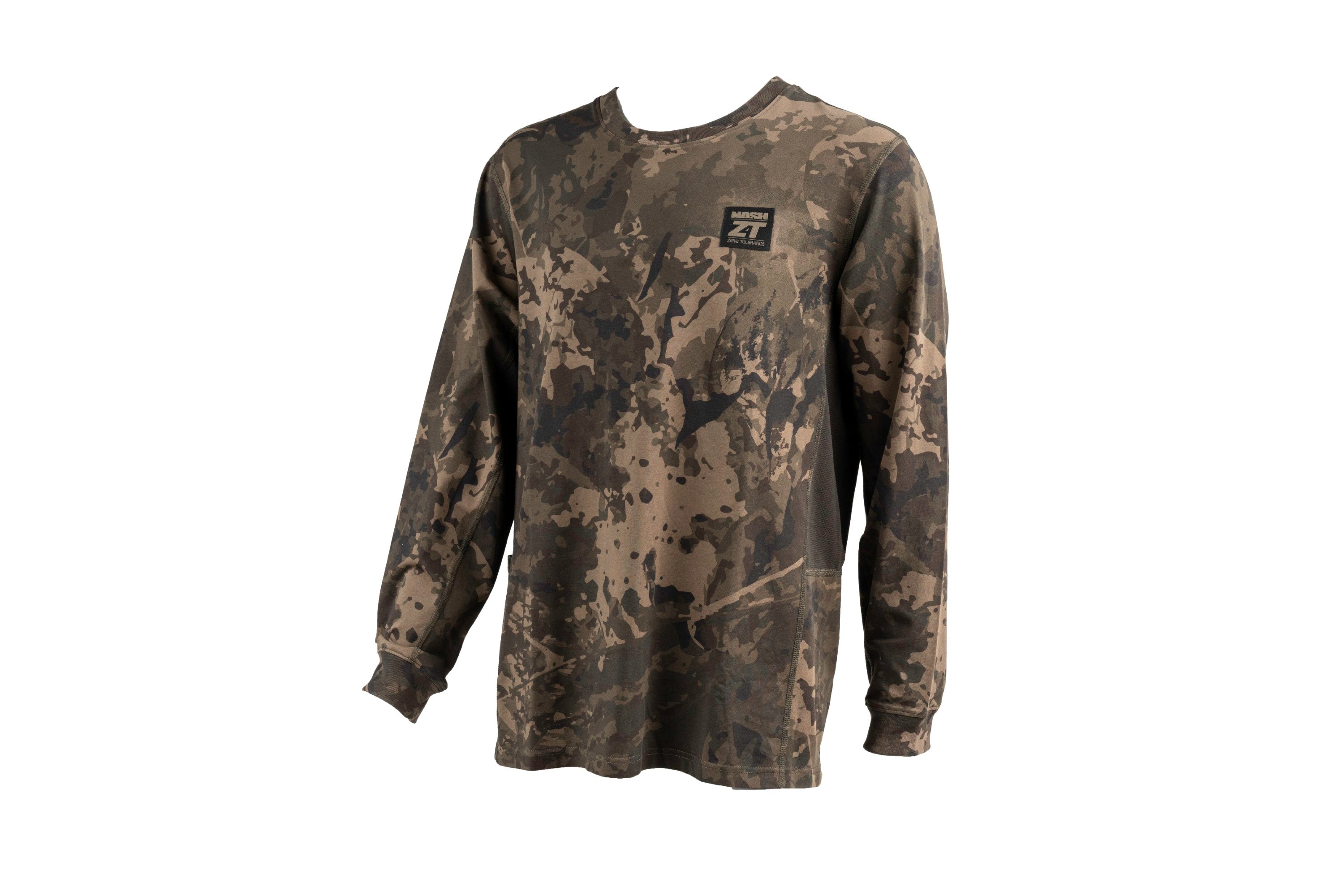 ZT Lite Luxe Long Sleeve T Shirt Camo – Nash Tackle
